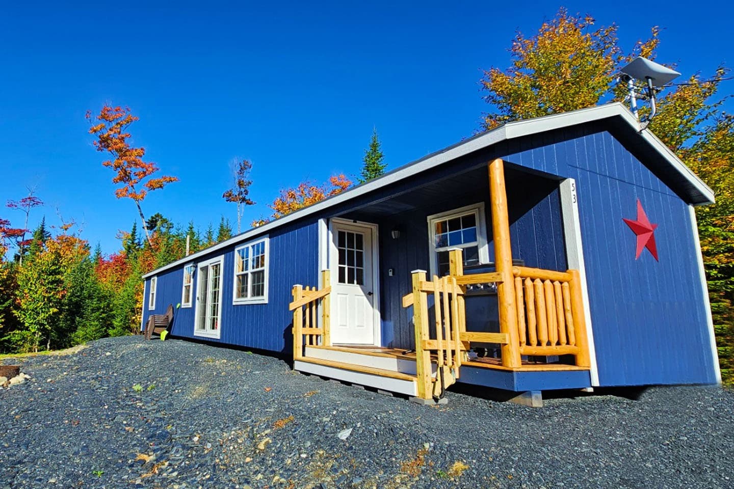 (3B1) & (52B) Greenville Airport & Moosehead Aero Marine - Black Bear Cabin