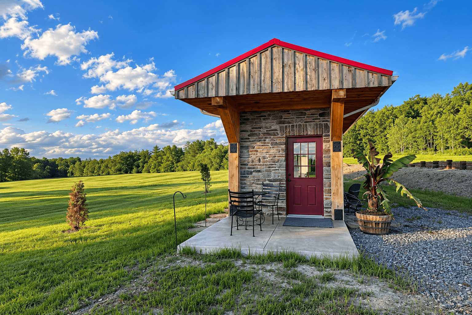 (NK12) Canaan Field Airport – Tiny Home On a 1600 ft Runway