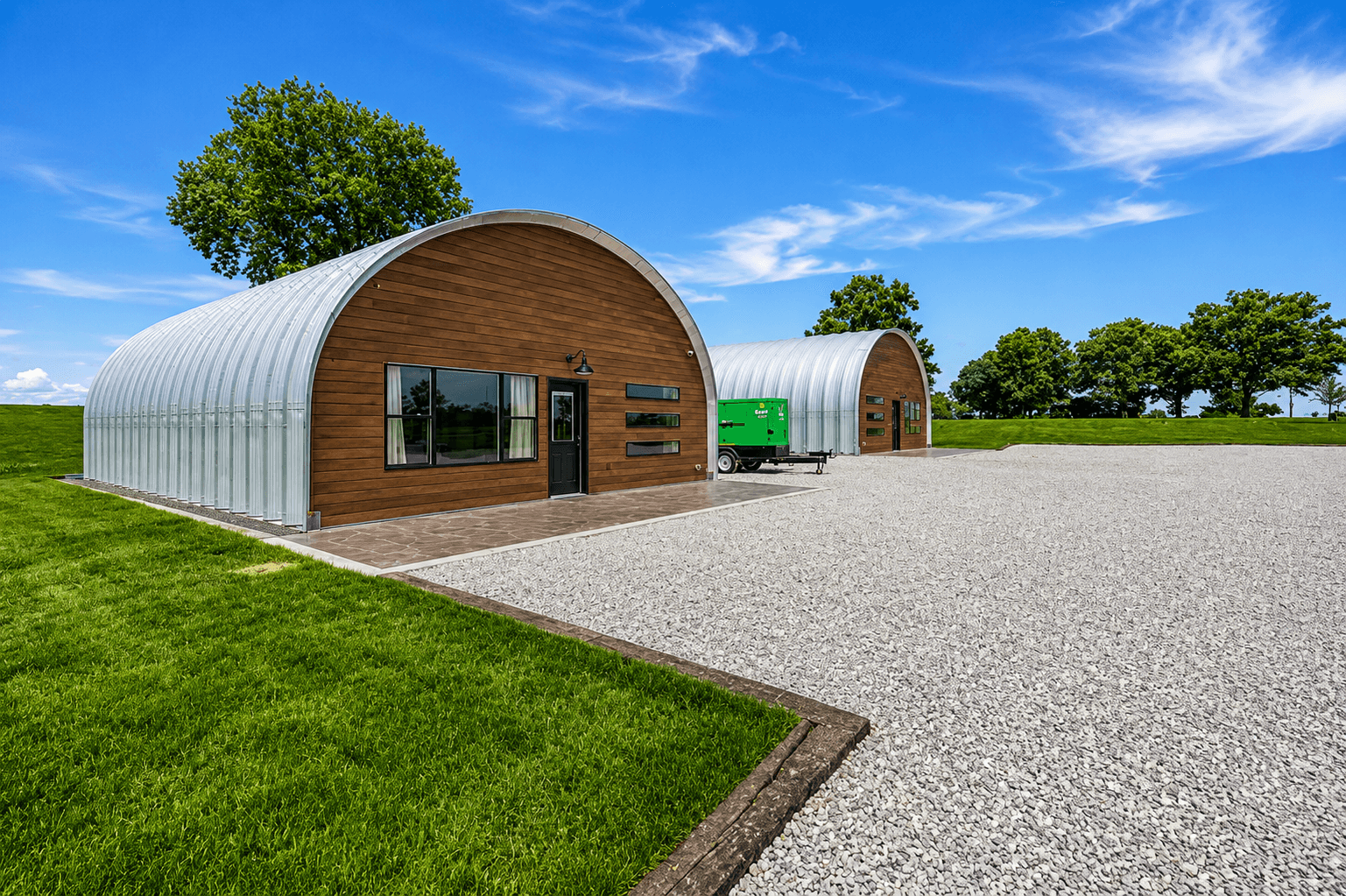 (43MO) Blue Cedar Landing Airport – Petite Dome on a Runway - Hangar 2