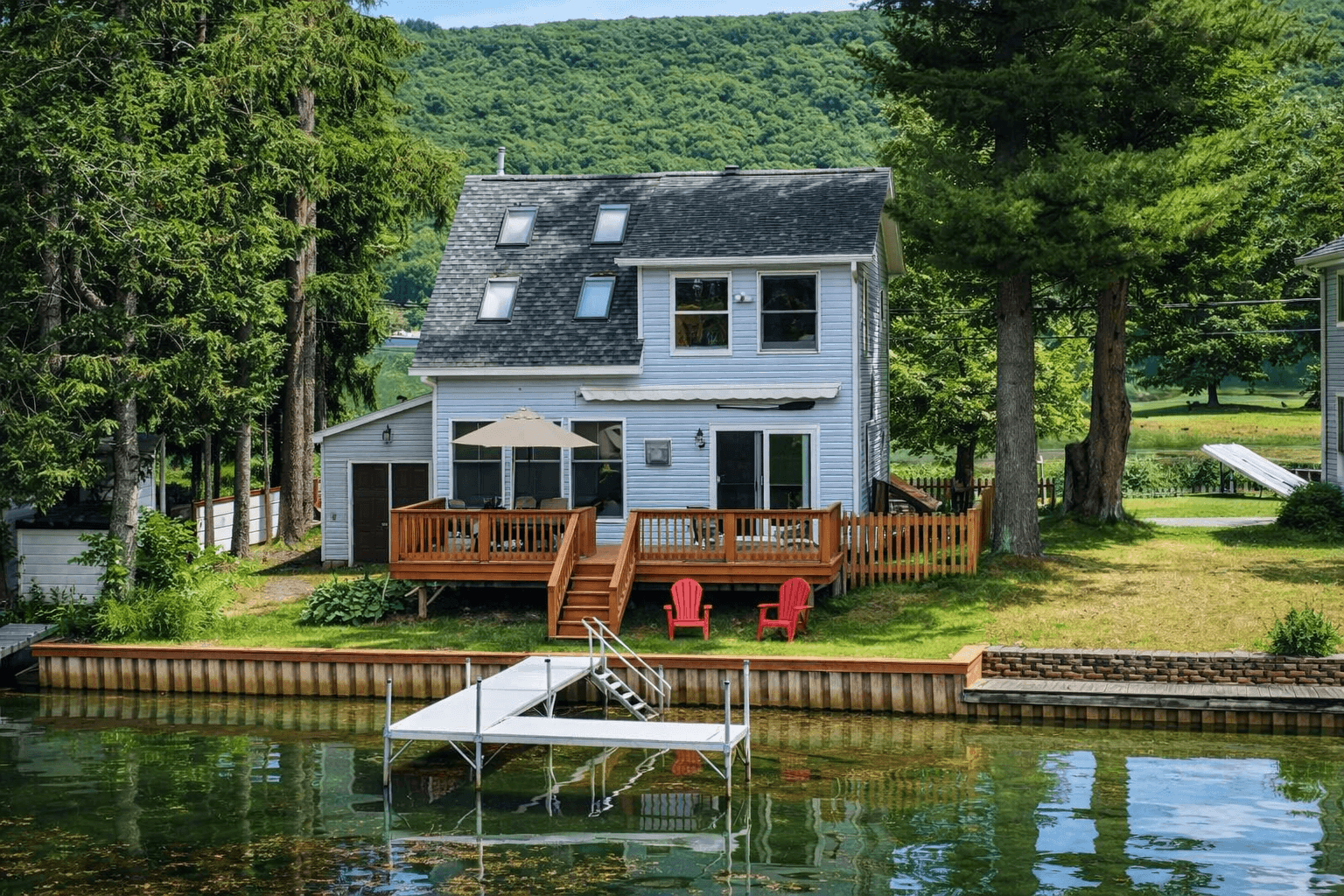 (Lake Landing & 4NK4) – DeRuyter Lake & Woodford Airfield – Tween Waters